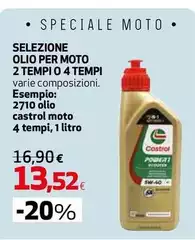 Castrol - Selezione Olio Per Moto 2 Tempi O 4 Tempi Castrol - Selezione Olio Per Moto 2 Tempi O 4 Tempi
