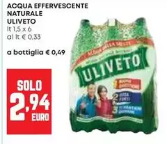Uliveto - Acqua Effervescente Naturale