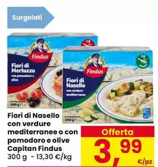 Findus - Fiori Di Nasello Con Verdure Mediterranee O Con Pomodoro E Olive Findus - Fiori Di Nasello Con Verdure Mediterranee O Con Pomodoro E Olive