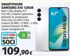 Samsung - Smartphone A16 128GB
