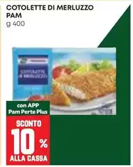 Pam - Cotolette Di Merluzzo Pam - Cotolette Di Merluzzo