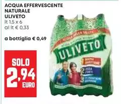 Uliveto - Acqua Effervescente Naturale