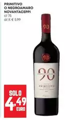 Solo - Primitivo O Negroamaro Novantaceppi