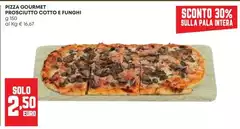 Solo - Pizza Gourmet Prosciutto Cotto E Funghi