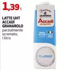 Granarolo - Latte UHT Accadi