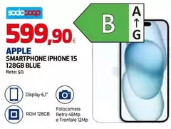 Apple - Iphone 15 128GB Blue