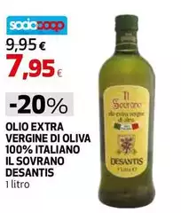 Desantis - Olio Extra Vergine Di Oliva 100% Italiano Il Sovrano