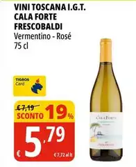 Frescobaldi - Vini Toscana I.G.T. Cala Forte