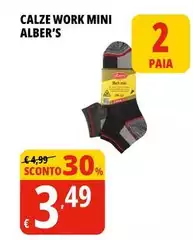 Alber'S - Calze Work Mini Alber'S - Calze Work Mini