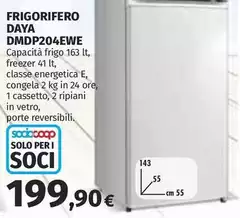 Daya - Frigorifero Dmdp204ewe Daya - Frigorifero Dmdp204ewe