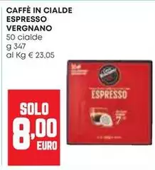 Vergnano - Caffè In Cialde Espresso Vergnano - Caffè In Cialde Espresso