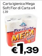 Mega - Carta Igienica Soft Fior Di Carta Mega - Carta Igienica Soft Fior Di Carta