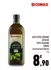 Conad - Olio Extra Vergine Di Oliva 100% Italiano