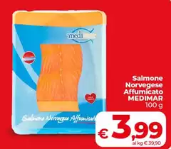 Medimar - Salmone Norvegese Affumicato
