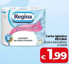 Regina - Carta Igienica Extra Sensation Regina - Carta Igienica Extra Sensation