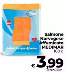 Medimar - Salmone Norvegese Affumicato