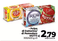 Mutti - Polpa Di Datterino/ Di Pomodoro Mutti - Polpa Di Datterino/ Di Pomodoro