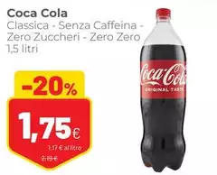 Coca Cola - Classica - Senza Caffeina - Zero Zuccheri - Zero Zero