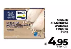 Frosta - 5 Filetti Di Merluzzo D'Alaska
