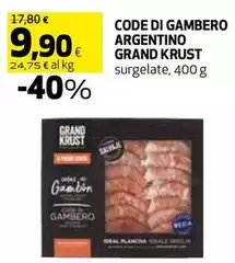 Grand krust - Code Di Gambero Argentino Grand krust - Code Di Gambero Argentino