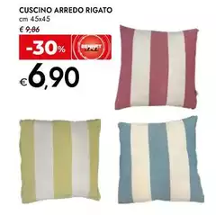 Cuscino Arredo Rigato Cuscino Arredo Rigato