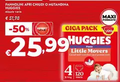 Huggies - Pannolini Apri Chiudi O Mutandina Huggies - Pannolini Apri Chiudi O Mutandina