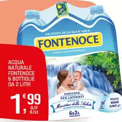 Fontenoce - Acqua Naturale Fontenoce - Acqua Naturale