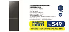Samsung - Frigorifero Combinato RB33B612EBN