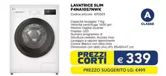 Corti - Lavatrice Slim FANA1057NWK