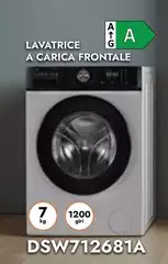 Lavatrice À Carica Frontale DSW712GB81A