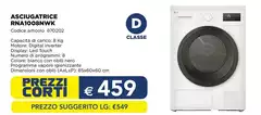 De Longhi - Asciugatrice RNA1008NWK De Longhi - Asciugatrice RNA1008NWK