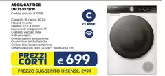 Corti - Asciugatrice DH7510B7BW Corti - Asciugatrice DH7510B7BW
