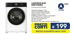 Lavatrice Slim DSW71261A