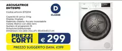 Corti - Asciugatrice DHD8P0 Corti - Asciugatrice DHD8P0