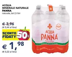 Acqua panna - Acqua Minerale Naturale