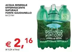 Gaudianello - Acqua Minerale Effervescente Naturale