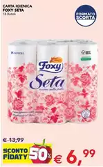 Foxy - Carta Igienica Seta