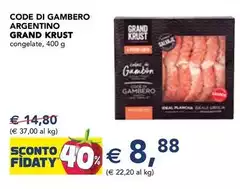 Grand krust - Code Di Gambero Argentino Grand krust - Code Di Gambero Argentino