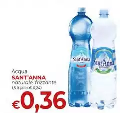 Sant'anna - Acqua Naturale, Frizzante