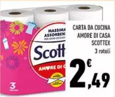 Scottex - Carta Da Cucina Amore Di Casa