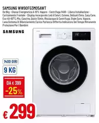 Samsung - WW90FG3M05AWT