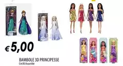Bambole 3d Principesse