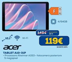 Acer - Tablet A10-31P