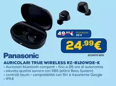 Panasonic - Auricolari True Wireless RZ-B120WDE-K