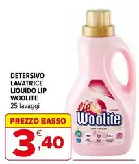 Woolite - Detersivo Lavatrice Liquido Lip