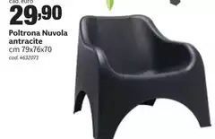 Nuvola - Poltrona  Antracite