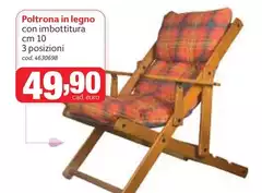 Poltrona In Legno Con Imbottitura Poltrona In Legno Con Imbottitura
