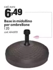Base In Midollino Per Ombrellone Base In Midollino Per Ombrellone