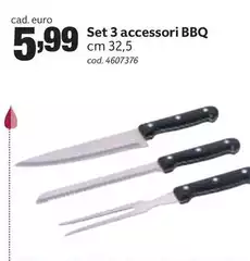 Bbq - Set 3 Accessori