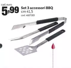 Bbq - Set 3 Accessori